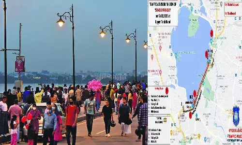 హైద‌రాబాద్ వాసుల‌కు అల‌ర్ట్‌.. సన్‌డే ఫన్‌డే.. ట్యాంక్ బండ్‌పై ట్రాఫిక్ ఆంక్ష‌లు