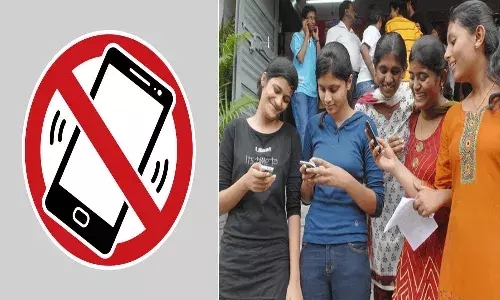 టీనేజ్ అమ్మాయిలు ఫోన్లు వాడకుండా నిషేదం