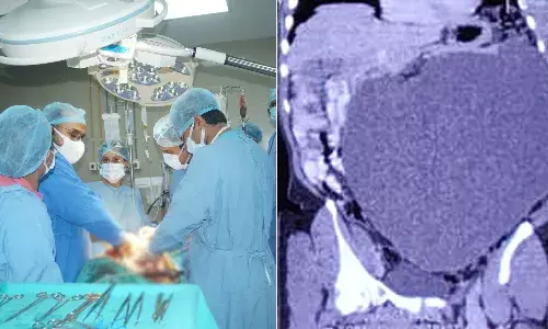 20 లీటర్ల విసర్జకం కలిగి ఉన్న భారీ మూత్రపిండాన్ని తొలగించిన ఏఐఎన్యూ వైద్యులు