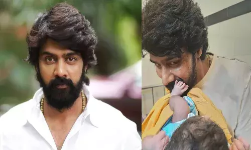 Actor Naveen Chandra,Naveen Chandra couples blessed baby boy,