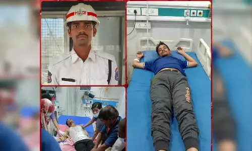 Traffic Police, CPR, Hyderabad, Harishrao
