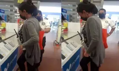 దొంగతనం చేసింది.. దొరికిపోయింది..!