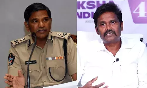 PV Sunil Kumar, DGP Rajendranath Reddy,  Andhrapradesh