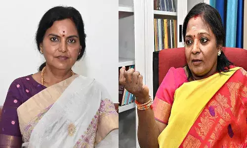 Governor Tamilisai, CS Shanti Kumari