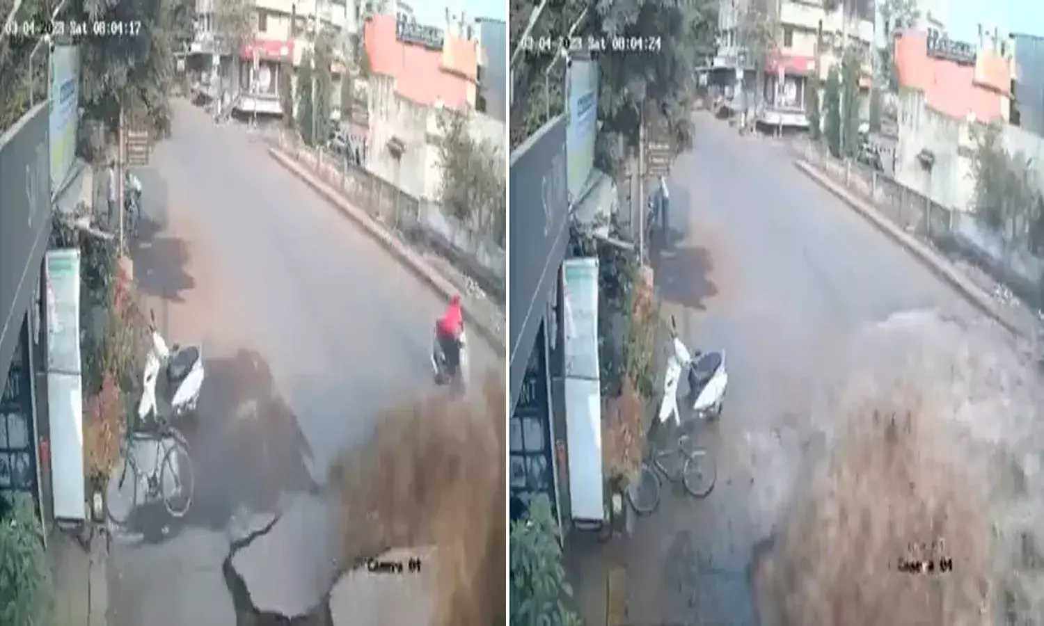 Maharashtra, Road cracks