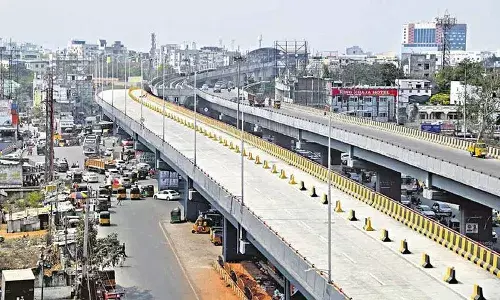 Hyderabad, LB Nagar, RHS flyover