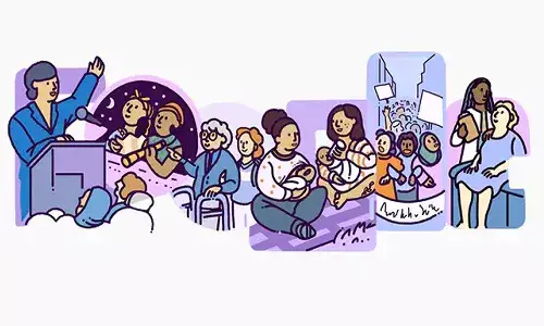 Google Doodle, International Womens Day