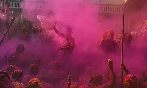 Marpally , Holi festival, Medak district
