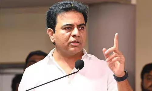 Minister KTR, MLC Kavitha