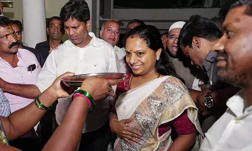MLC Kavitha,CM KCR, Enforcement Directorate