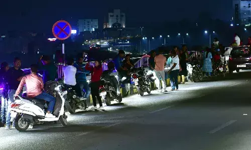 Hyderabad, Durgam Cheruvu, cable bridge