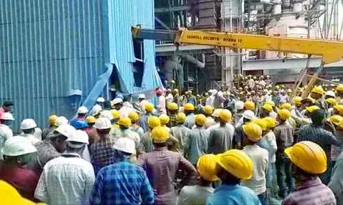 Vijayawada Thermal Power Station, Lift Accident