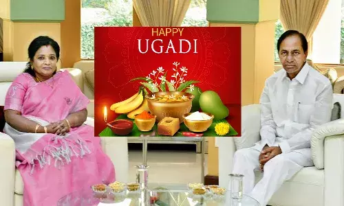 CM KCR, Governor Tamilisai, Ugadi,