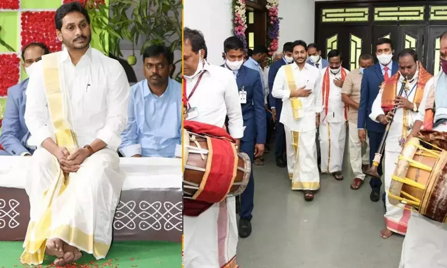 Ugadi 2023 celebrations, CM YS Jagan, CM Camp Office