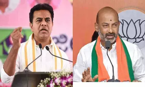 బండి సంజయ్-కేటీఆర్ మధ్య ట్విట్టర్ వార్