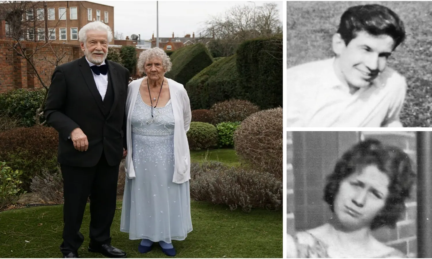 Len Allbrighton, Jeanette Steer, Teen Sweethearts Finally Marry