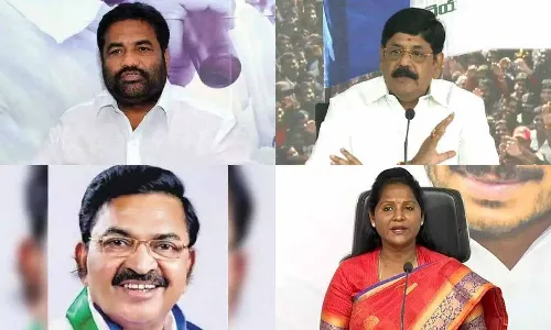 నలుగురు ఎమ్మెల్యేల‌పై వైసీపీ స‌స్పెన్ష‌న్‌ వేటు