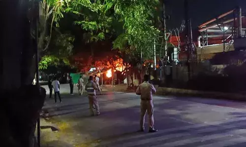 Fire Accident,Hyderabad
