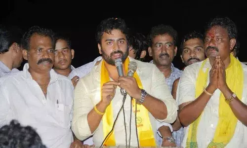 అవసరమైనప్పుడు జూనియర్ ఎన్టీఆర్ సైతం రాజకీయాల్లోకి వస్తారు: నారా రోహిత్