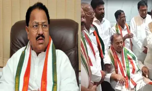 D Srinivas, D Srinivas joins Congress party