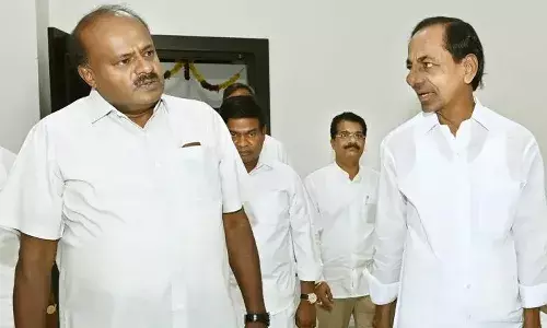 BRS campaign , Karnataka elections, JDS, KCR