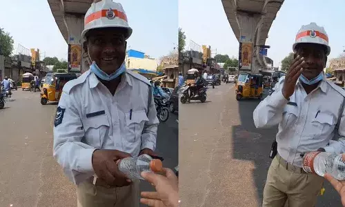 traffic police, Hyderabad, Hyderabad biker