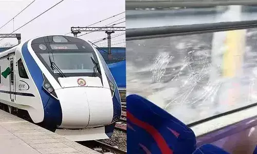 Visakhapatnam, stone attack, Vande Bharat Express