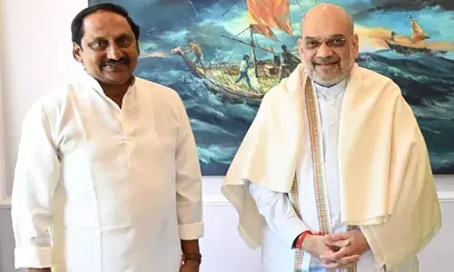 అమిత్ షా ను కలిసిన కిరణ్ కుమార్ రెడ్డి
