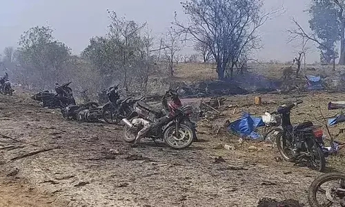 Myanmar junta , Pazigyi village, internationalnews, air strike