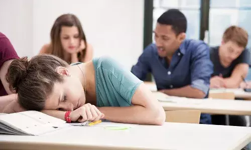 Telangana , 8 hours sleep,  inter students, TS BIE
