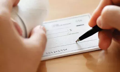 check bounce, Bank check, Banking news