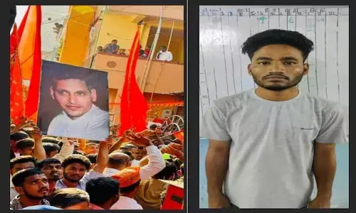 Hyderabad, BJP worker,Nathuram Godse , Ram Navami rally