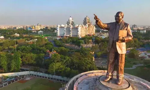 Ambedkar Statue , Hyderabad, India, People