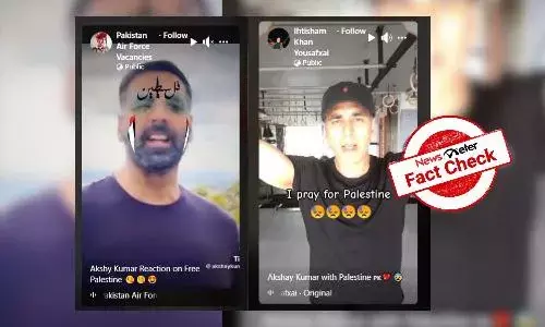 FactCheck : పాలస్తీనాకు మద్దతుగా అక్షయ్ కుమార్ వ్యాఖ్యలు చేశారా..?