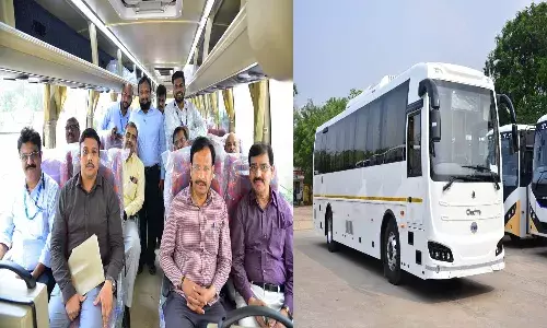 పర్యావరణ హితం దిశగా టీఎస్ఆర్టీసీ.. వచ్చే నెలలో అందుబాటులోకి ఎలక్ట్రిక్ ఏసీ బస్సులు