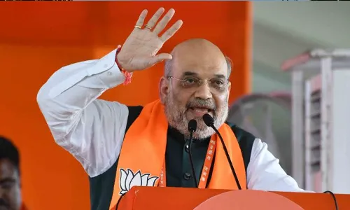 Union minister Amit Shah, Hyderabad, Telangana, BJP, BRS