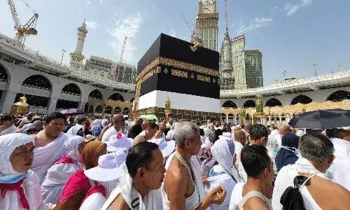 Haj pilgrims , Telangana State Haj Committee, Haj, RGIA