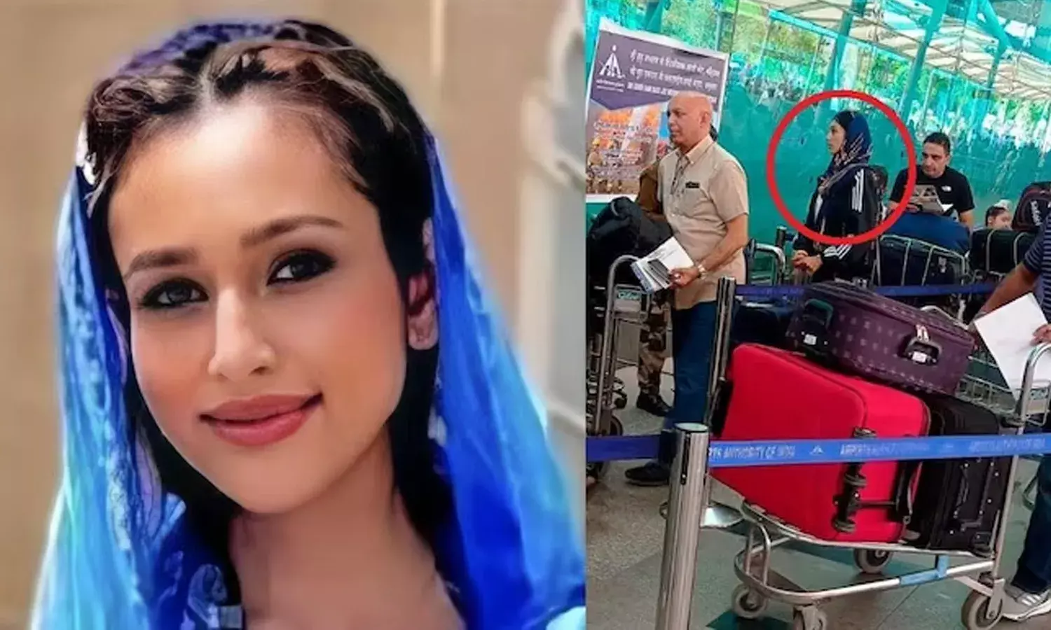 Amritsar airport, Amritpal Singh,  Kirandeep Kaur