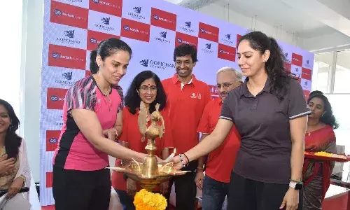 కోటక్ పుల్లెల గోపీచంద్ బ్యాడ్మింటన్ అకాడమీ ప్రారంభం