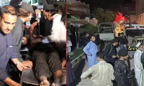 Pakistan, bomb blast , Swat police station, international news