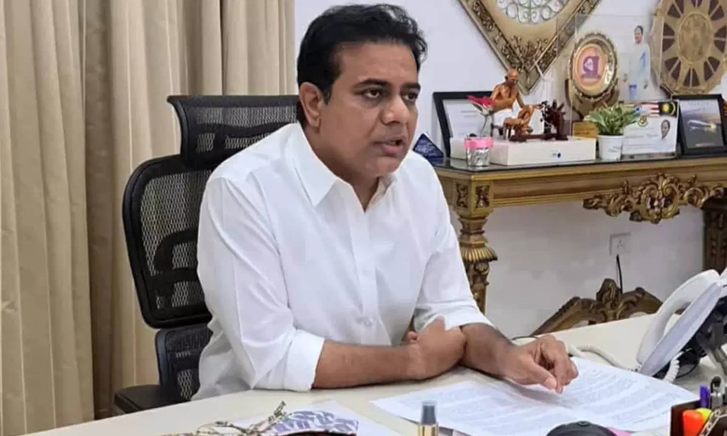 Rain damage, BRS Govt, Minister KTR, Telangana