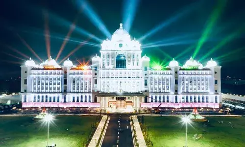 Telangana secretariat, new secretariat building , hyderabad
