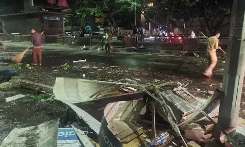 Pune-Satara Road ,  fire, Maharashtra, National news