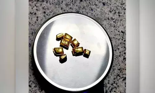 Hyderabad airport, gold , Gold smuggling