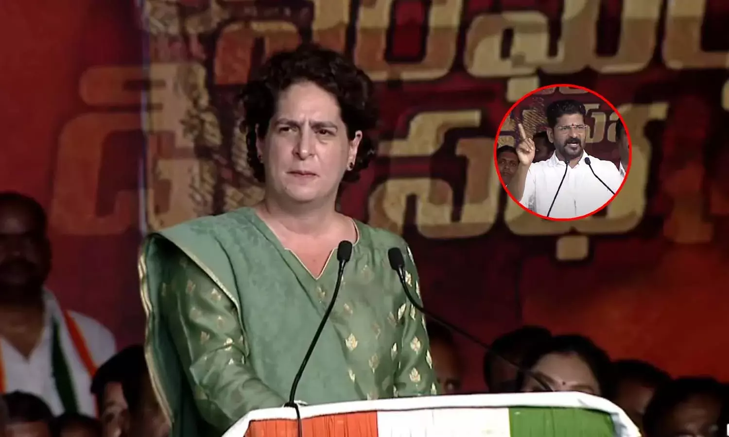కాంగ్రెస్ యూత్ డిక్లరేషన్ ఇదే.. ప్రియాంక గాంధీ సమక్షంలో ప్రకటించిన రేవంత్‌
