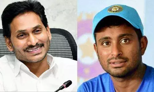 Cricketer Ambati Rayudu, YCP, CM Jagan, APnews