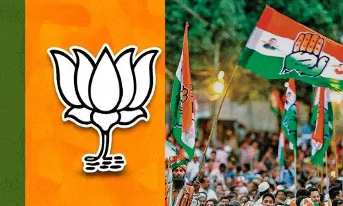కర్ణాటక ప్రజలకు ధన్యవాదాలు చెప్పిన కాంగ్రెస్.. బీజేపీ నేతలు మాత్రం..