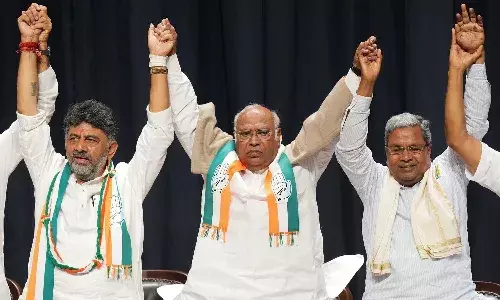 కర్ణాటక సీఎం.. ఆశావహులతో కాంగ్రెస్కు సుదీర్ఘ పోరాటం తప్పదా..!
