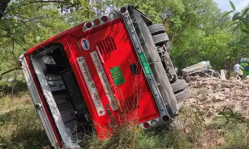 TTD, Tirumala Ghat road, bus accident, Tirumala