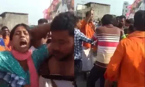 BJP councillor, Muslim family, Medak, attack